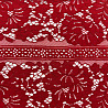 Кружевное полотно 3S97-1069, красный, 130 г/м², 150 см фото № 3