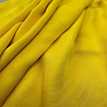 Вискоза-сатин однотонная, желтый,  110 г/м², 150 см фото № 2