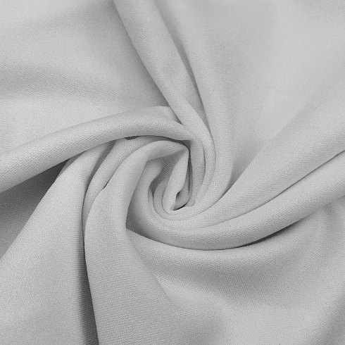Трикотаж креп PD785, белый, 155 см, 220 г/м²