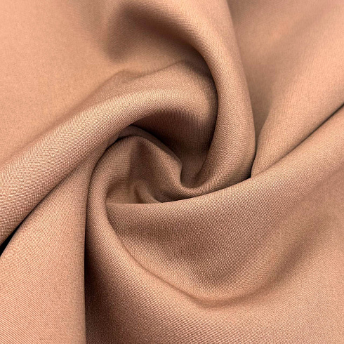 Костюмная "Барби" KW058, кофе с молоком, 200 г/м², 150 см