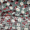 Коттон принт "Цветы" A275 серый, 145 см, 115 г/м² фото № 4