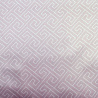 Сатин (атлас) принт "Геометрия" D1 бледно-розовый, белый, 100 г/м², 150 см фото № 3