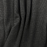 Трикотаж однотонный "Вафля" черный, 150 см, 300 г/м² фото № 4