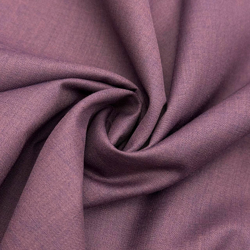 Костюмная однотонная 001, сливовый, 130 г/м², 150 см