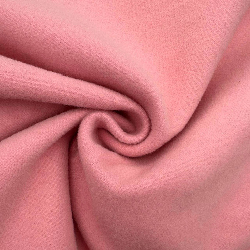 Пальтово-костюмная ткань (кашемир), розовый, 150 см, 300 г/м²