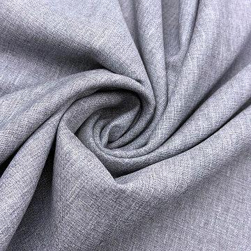 Костюмная однотонная 4002, серо-синий меланж, 240 г/м², 172 см