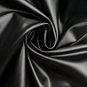 Кожа искусственная на трикотажной основе FM338 черный, 150 см, 240 г/м² фото №1