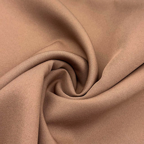 Костюмная однотонная 811, коричневый, 240 г/м², 150 см