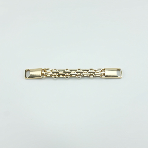 Пряжка декоративная 45 золото, 10,5 см