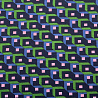 Трикотаж джерси принт D044, темно-синий, ярко-зеленый, 270 г/м², 150 см фото № 4