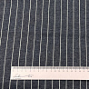 Трикотаж жаккард принт "Полоска" TH1802 джинсовый, белый, 150 см, 215 г/м² фото № 4