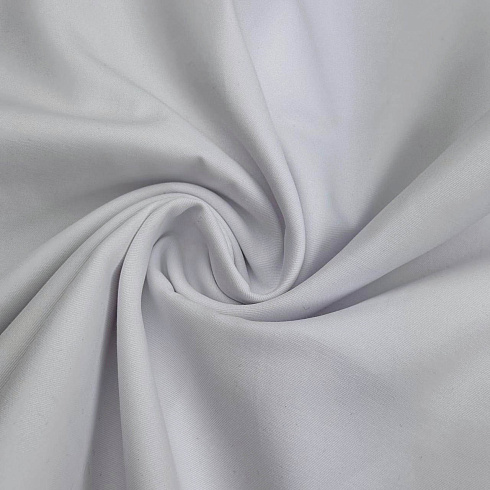 Тиси однотонный D8001, белый, 105 г/м², 145 см