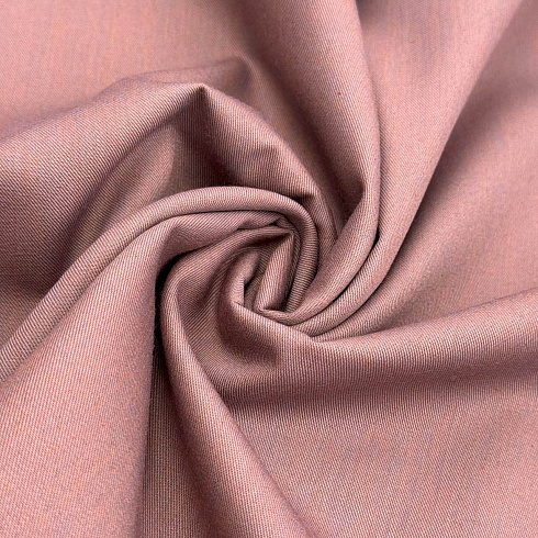 Костюмная однотонная 811, розово-серо-коричневый, 240 г/м², 150 см