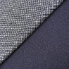 Трикотаж меланж TRP397, темно-синий, белый, 150 см, 280 г/м² фото № 4