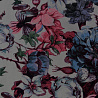 Трикотаж джерси принт "Цветы" RY23217, серый, серо-голубой, 270 г/м², 150 см фото № 4