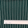 Трикотаж жаккард принт "Полоска" TH944 зеленый, белый, 150 см, 260 г/м² фото № 3