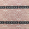 Гипюр G6082, серый, пыльно-розовый, 133 г/м², 150 см фото № 3