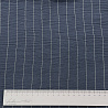 Плательная ткань в полоску CEY156Q джинсовый, белый, 150 см, 180 г/м² фото № 4