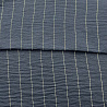 Плательная ткань в полоску CEY156Q джинсовый, белый, 150 см, 180 г/м² фото № 3