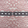 Гипюр G6082, серый, пыльно-розовый, 133 г/м², 150 см фото № 4