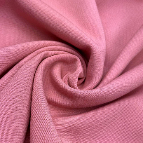 Костюмная однотонная SDS6202, ,розовый, 200 г/м², 150 см