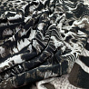 Трикотаж масло набивное купон "Анималистичный принт" D12 темно-бежевый, черный, 150 см, 200 г/м² фото № 2