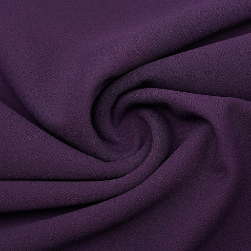 Трикотаж твил однотонный TX182-1 темно-фиолетовый, 150 см, 230 г/м²