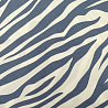 Костюмная Барби принт "Зебра" BR2124 , пыльно-голубой, белый, 180 г/м², 150 см фото № 4
