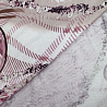 Трикотаж вискоза набивная "Огурцы" OTP 110023-1, старинный розовый, бежевый, 150 см, 200 г/м² фото № 3