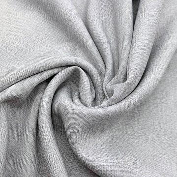 Костюмная однотонная 4002, серый меланж, 240 г/м², 172 см