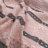 Гипюр G6082, серый, пыльно-розовый, 133 г/м², 150 см фото № 2