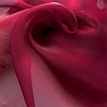 Органза хамелеон цвет темно-малиновый, 115 см, 70 г/м² фото №1