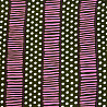 Блузочная ткань с вискозой "Горохи и черточки" D7048, хаки, темно-розовый, 90 г/м², 150 см фото № 5