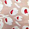 Вискоза-сатин "Цветы" D-112-1-4, розовый, белый, 110 г/м², 150 см фото № 4