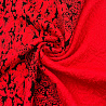 Трикотаж жаккард HN-KJ16008 красный, черный, 150 см, 200 г/м² фото №1