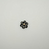 Элемент "Цветок" XS-T2147 черный, золото 1,8 см фото №1