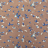 Ниагара принт "Цветочный" N3841, бежевый, голубой, 150 см, 110 г/м² фото № 4