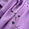 Блузочный жаккард D151812 фиолетовый, 120 г/м², 145 см фото № 2