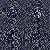 Шифон креп принт "Горохи" CC2101 темно-синий, белый, 150 см, 80-85 г/м² фото № 4