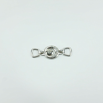 Пряжка 3336, серебро, 6,5 см