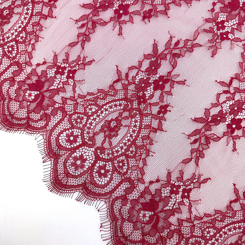 Кружево французское "Шантильи" 98017 марсала, 36 см