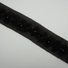 Тесьма декоративная Т 106-1 черный, 5 см (упаковка 10 ярдов) фото №1