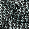 Трикотаж  жаккард с блеском TH6289-B мятный, черный, 150 см, 300 г/м² фото №1