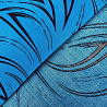 Вискоза принт "Абстракция" ST3949, голубой, темно-синий, 95 г/м², 145 см фото № 3