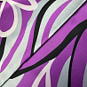Сатин (атлас) принт "Геометрия" D15 фиолетовый, серый, 100 г/м², 150 см фото № 3